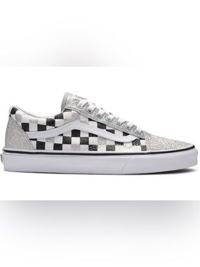 Vans Old Skool Glitter Checkerboard